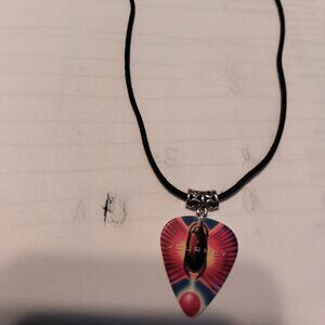 JOURNEY GUITAR PICK NECKLACE